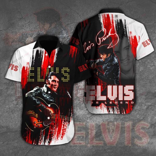 Elvis Presley Hawaiian 3D Shirt  Gift for Men Women