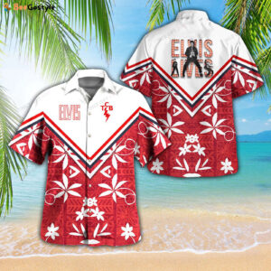 Elvis Presley Hawaiian 3D Shirt  Gift for Men Women