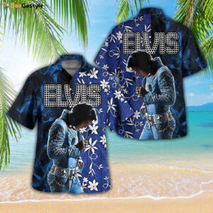Elvis Presley Hawaiian 3D Shirt  Gift for Men Women