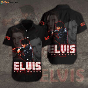 Elvis Presley Hawaiian 3D Shirt  Gift for Men Women