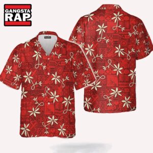 Elvis Presley Music Blue Tropical Summer Hawaiian Shirts 1