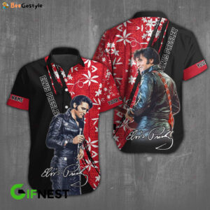Elvis Presley (Your Name) Hawaiian 3D Shirt  Gift for Men Women