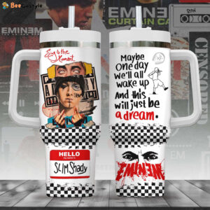 Eminem 40oz Stanley Tumbler - Gift for Fans - Gift for Fans