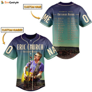 Eric Church Baseball Jersey For Men Women And Kids Gift for Fans