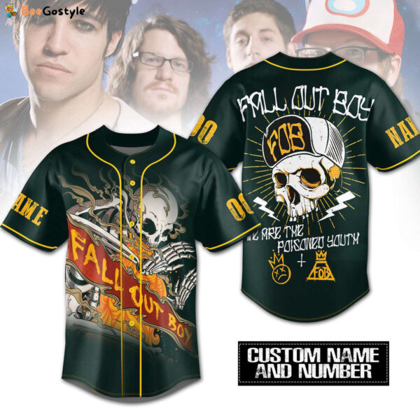 Fall Out Boy Baseball Jersey For Men Women And Kids Gift for Fans