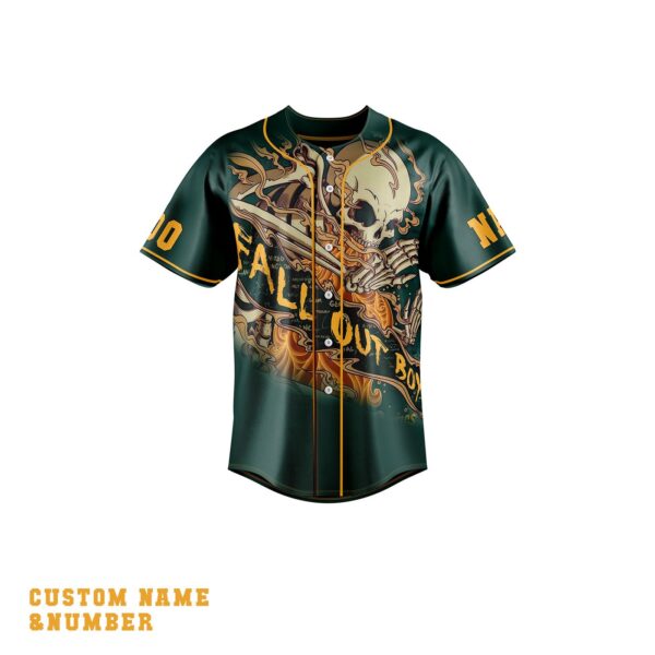 Fall Out Boy Baseball Jersey For Men Women And Kids Gift for Fans