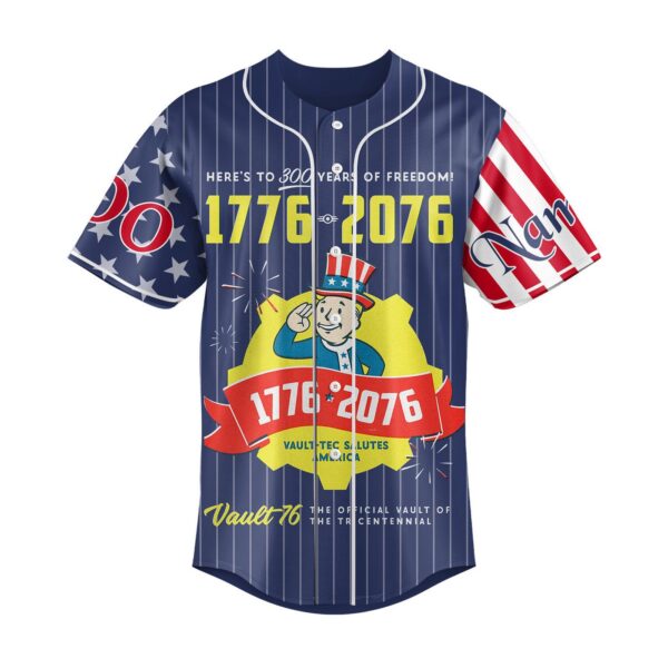 Fallout Vault-Tec Baseball Jersey For Men Women And Kids Gift for Fans