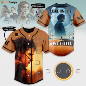 Fear Is The Mind Killer Dune Baseball Jersey For Men Women And Kids Gift for Fans