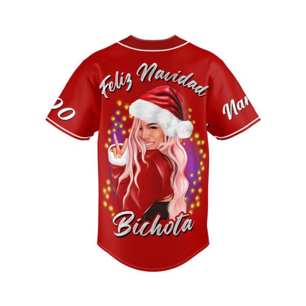 Feliz Navidad Bichota Karol G Baseball Jersey For Men Women And Kids Gift for Fans