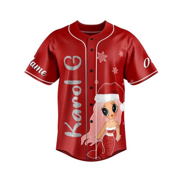 Feliz Navidad Bichota Karol G Baseball Jersey For Men Women And Kids Gift for Fans