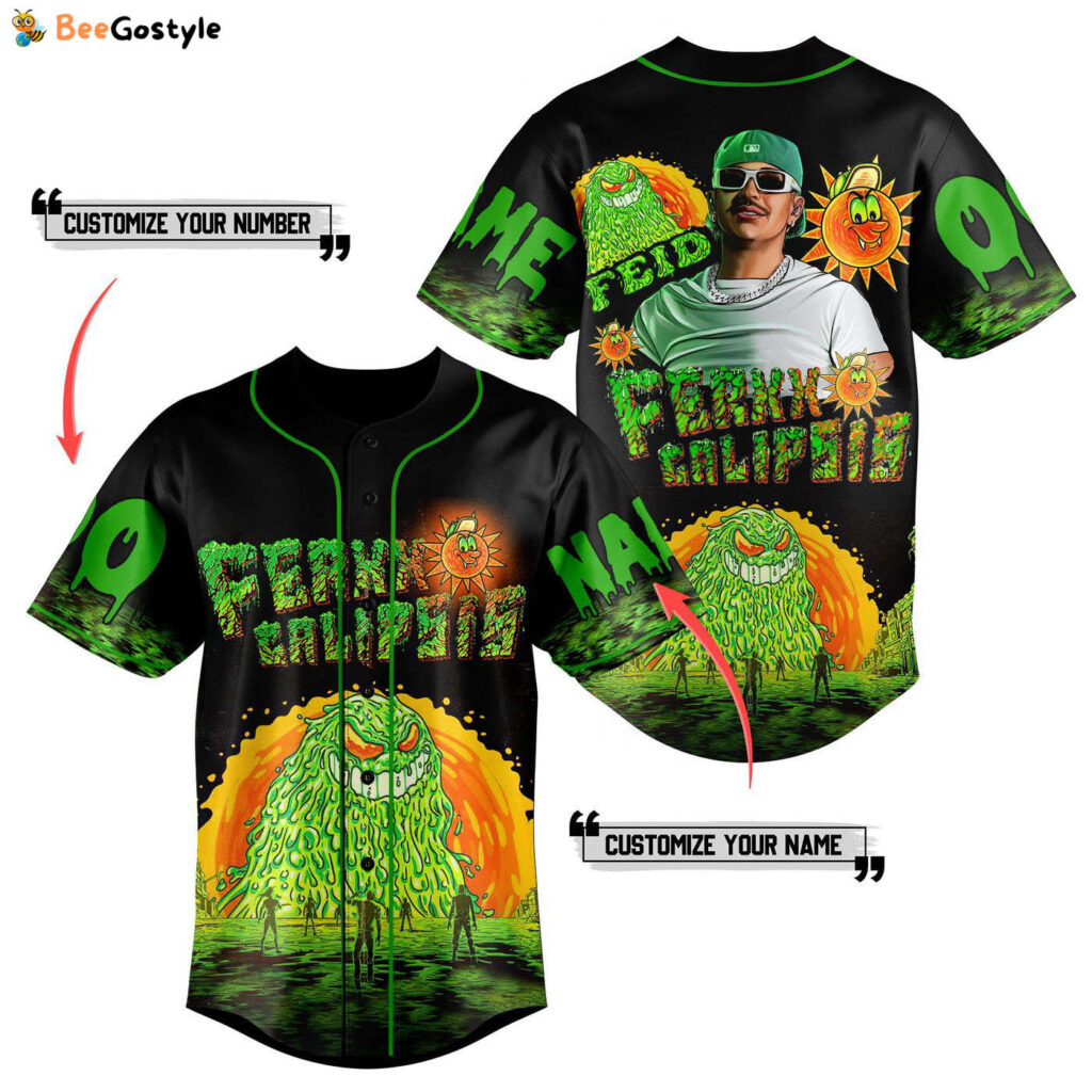 Ferxxo Calipsis Feid Baseball Jersey For Men Women And Kids Gift for Fans Ferxxo Calipsis Feid Baseball Jersey For Men Women And Kids Gift for Fans