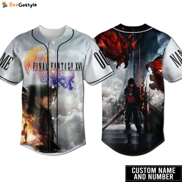 Final Fantasy Baseball Jersey For Men Women And Kids Gift for Fans