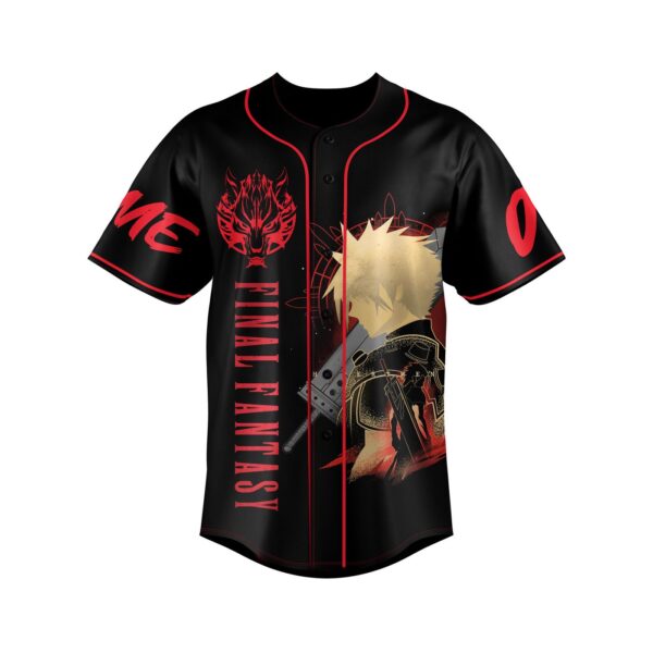 Final Fantasy Baseball Jersey For Men Women And Kids Gift for Fans