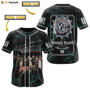 Final Fantasy Baseball Jersey For Men Women And Kids Gift for Fans