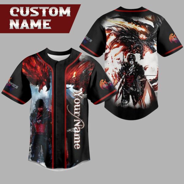 Final Fantasy Baseball Jersey For Men Women And Kids Gift for Fans