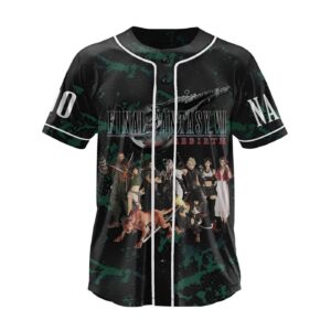 Final Fantasy Baseball Jersey For Men Women And Kids Gift for Fans 3