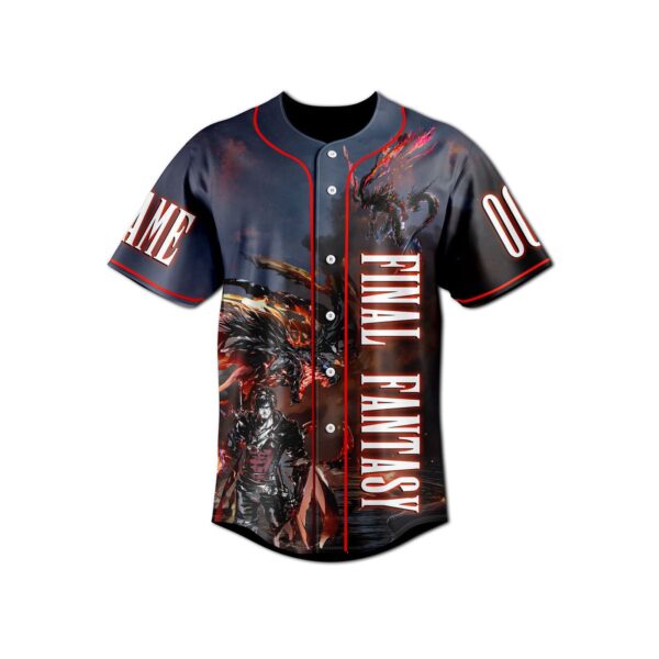 Final Fantasy Baseball Jersey For Men Women And Kids Gift for Fans