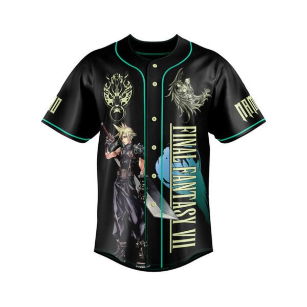 Final Fantasy VII Baseball Jersey For Men Women And Kids Gift for Fans