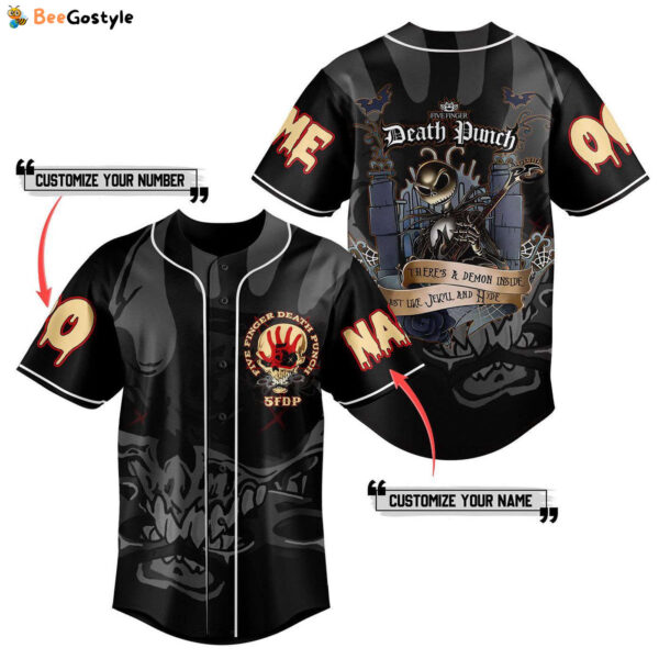 Five Finger Death Punch Baseball Jersey For Men Women And Kids Gift for Fans