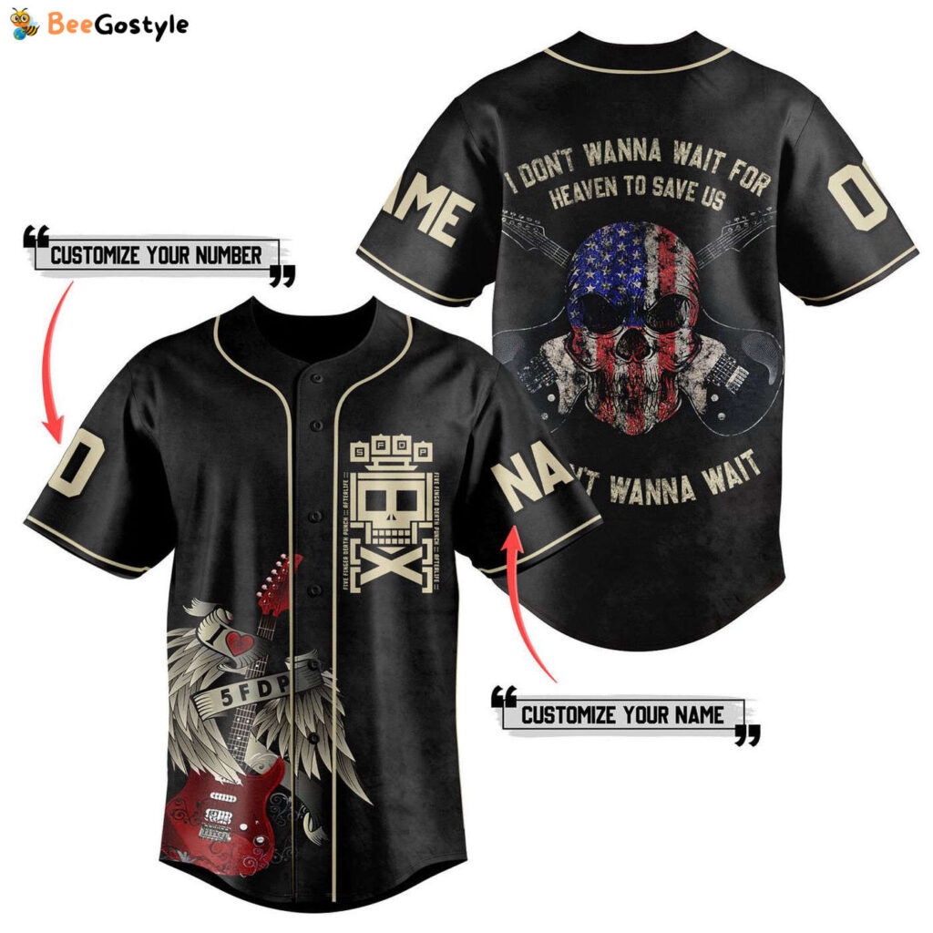 Five Finger Death Punch Baseball Jersey For Men Women And Kids Gift for Fans Five Finger Death Punch Baseball Jersey For Men Women And Kids Gift for Fans