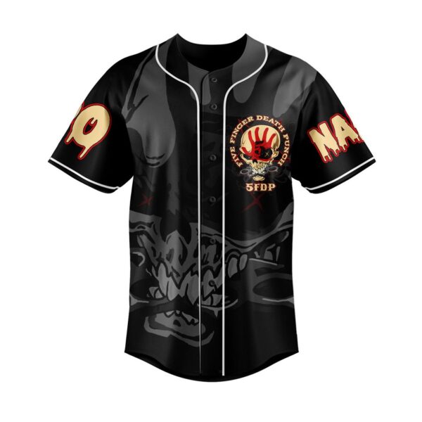 Five Finger Death Punch Baseball Jersey For Men Women And Kids Gift for Fans