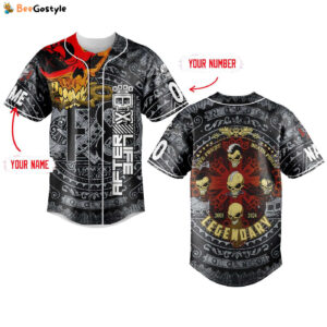 Five Finger Death Punch Baseball Jersey For Men Women And Kids Gift for Fans