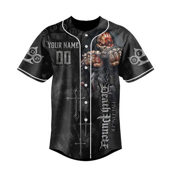 Five Finger Death Punch Baseball Jersey For Men Women And Kids Gift for Fans