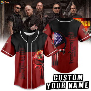 Five Finger Death Punch Baseball Jersey For Men Women And Kids Gift for Fans