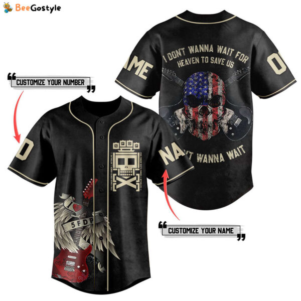 Five Finger Death Punch Baseball Jersey For Men Women And Kids Gift for Fans