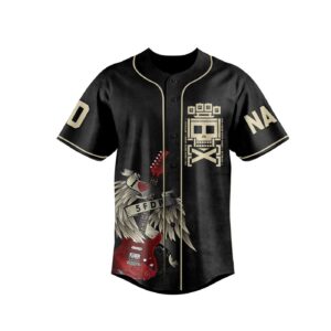 Five Finger Death Punch Baseball Jersey For Men Women And Kids Gift for Fans 3