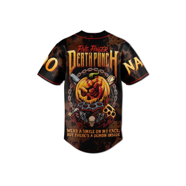 Five Finger Death Punch Baseball Jersey For Men Women And Kids Gift for Fans