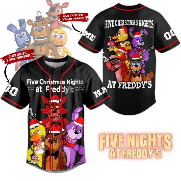 Five Nights at Freddy Baseball Jersey For Men Women And Kids Gift for Fans