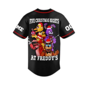 Five Nights at Freddy Baseball Jersey For Men Women And Kids Gift for Fans 3