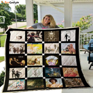 Fleetwood Mac Albums Quilt Blanket