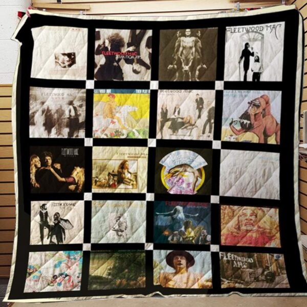 Fleetwood Mac Albums Quilt Blanket