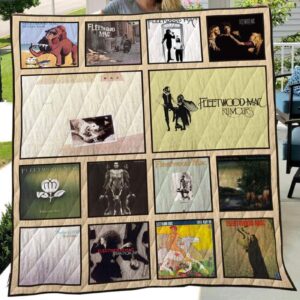 Fleetwood Mac Albums Quilt Blanket For Fans 3