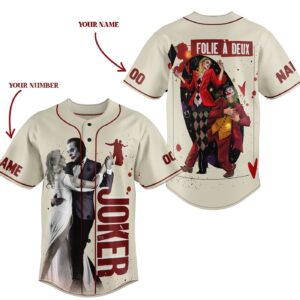 Folie a Deux Baseball Jersey For Men Women And Kids Gift for Fans 1