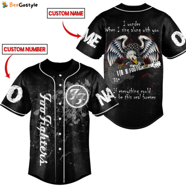 Foo Fighters Baseball Jersey For Men Women And Kids Gift for Fans