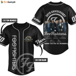 Foo Fighters Baseball Jersey For Men Women And Kids Gift for Fans