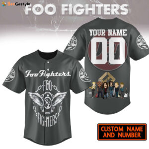 Foo Fighters Baseball Jersey For Men Women And Kids Gift for Fans