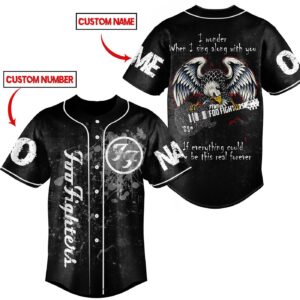 Foo Fighters Baseball Jersey For Men Women And Kids Gift for Fans 1