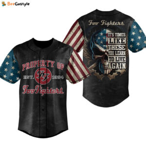 Foo Fighters Baseball Jersey For Men Women And Kids Gift for Fans