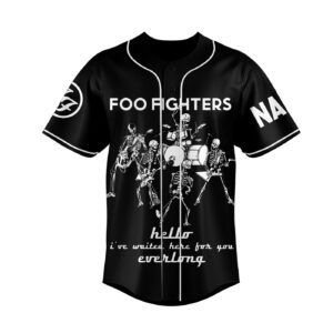Foo Fighters Baseball Jersey For Men Women And Kids Gift for Fans 1