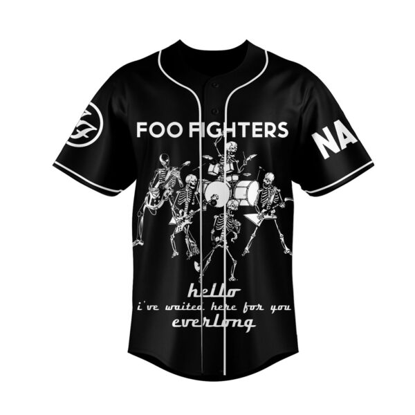 Foo Fighters Baseball Jersey For Men Women And Kids Gift for Fans