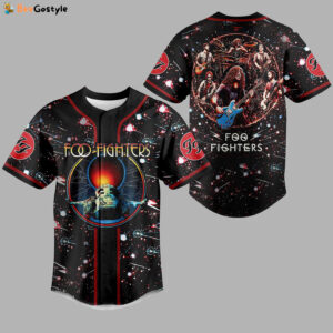 Foo Fighters Baseball Jersey For Men Women And Kids Gift for Fans