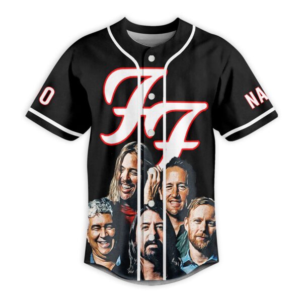 Foo Fighters Baseball Jersey For Men Women And Kids Gift for Fans