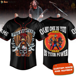 Foo Fighters Baseball Jersey For Men Women And Kids Gift for Fans