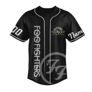 Foo Fighters Baseball Jersey For Men Women And Kids Gift for Fans 1