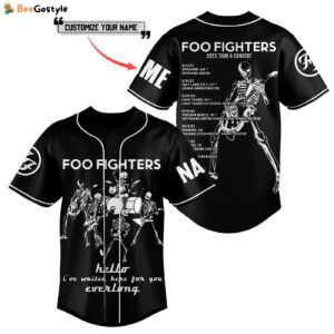 Foo Fighters Baseball Jersey For Men Women And Kids Gift for Fans