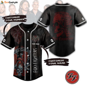 Foo Fighters Baseball Jersey For Men Women And Kids Gift for Fans